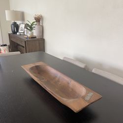 WOODEN DOUGH BOWL