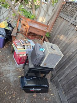 ALMOST FREE!  MID-CENTURY table, MISSION STYLE bench,  for sale  CHEAP