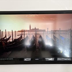 Vizio 40” TV with mount and Google chrome cast