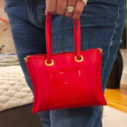 FENDI Fozzuolo Micro Mini Tote Bag 