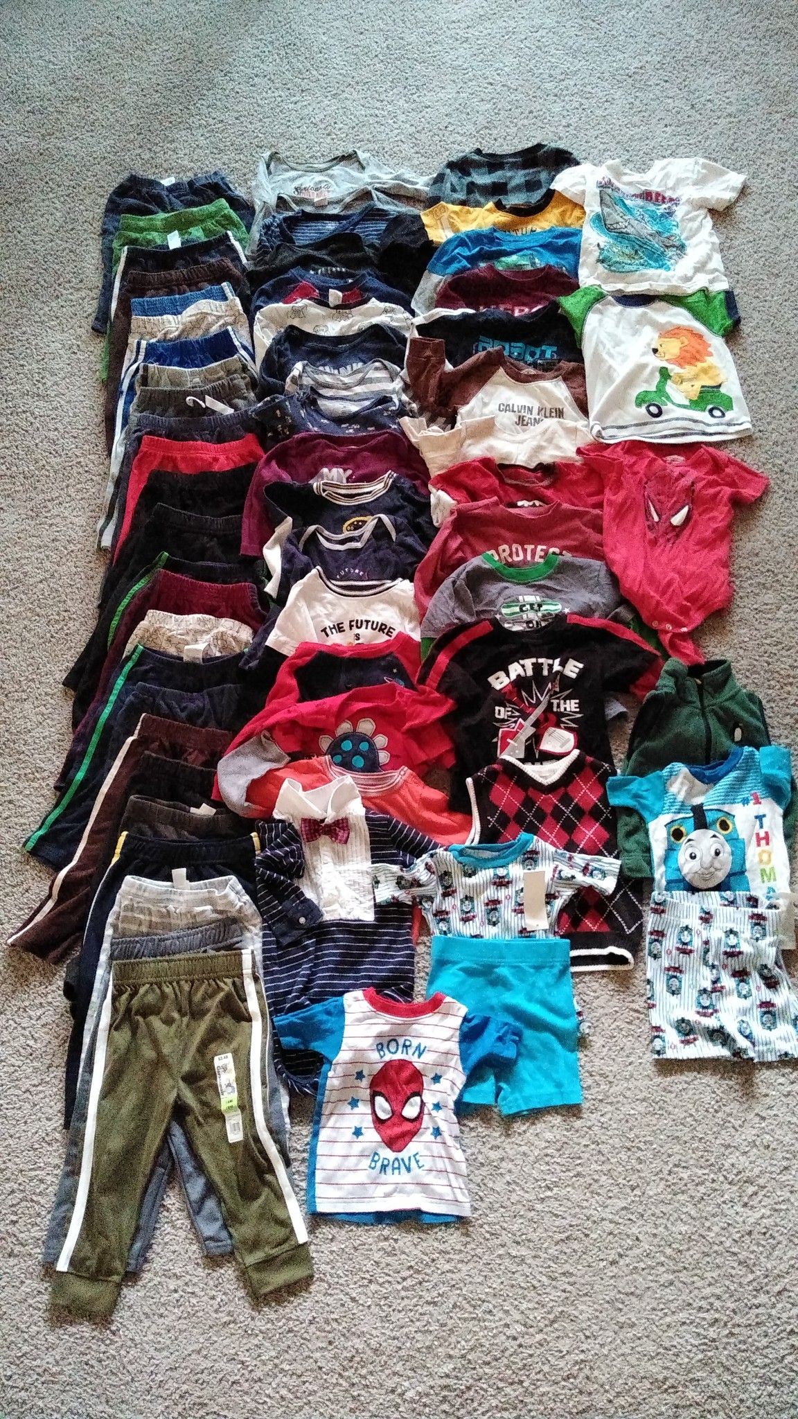 66 Beautiful Baby Boy's Clothes , size 18 Months ( excellent condition ) price for all
