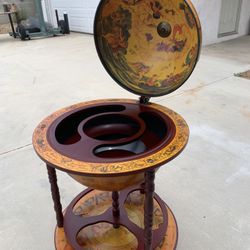 Old World Globe with hidden storage.