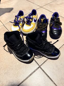 Lot of kids shoes Jordan Kobe Lakers