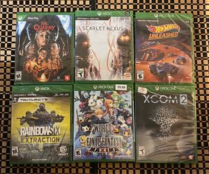 6 Xbox One Games New Sealed