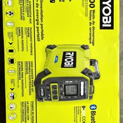 RYOBI 1800-Watt Continuous / 3000-Watt Peak Output Lithium-lon Push-Button Start Portable Battery Ge