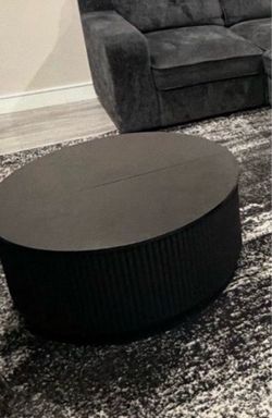 Coffee table black color