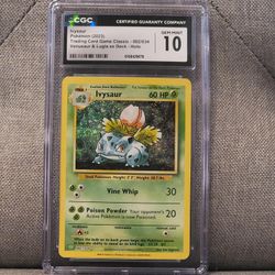 Pokemon Ivysaur #2 Gem Mint CGC 10