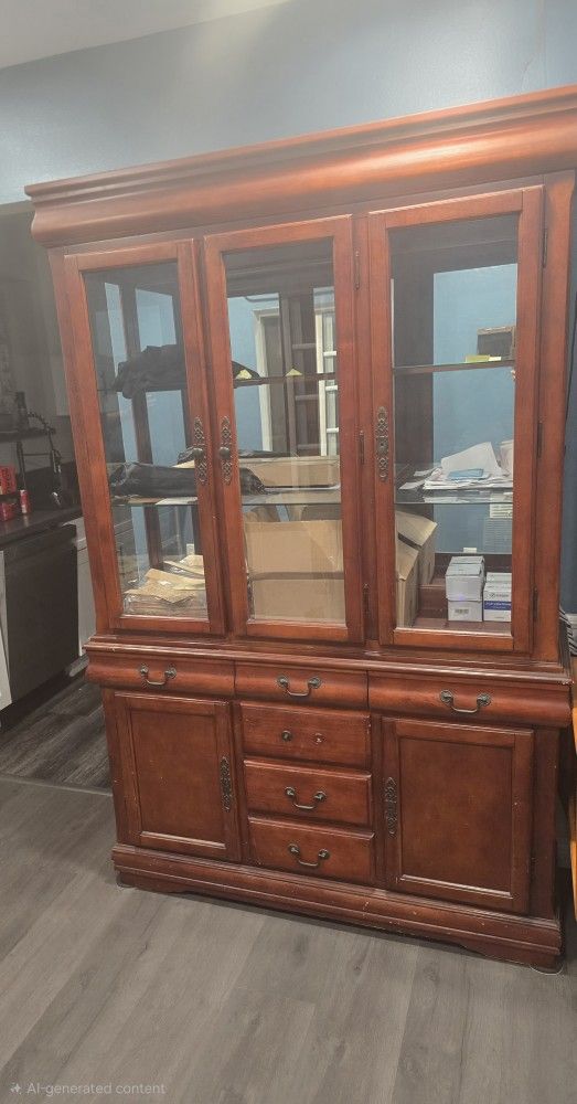 two piece armoire