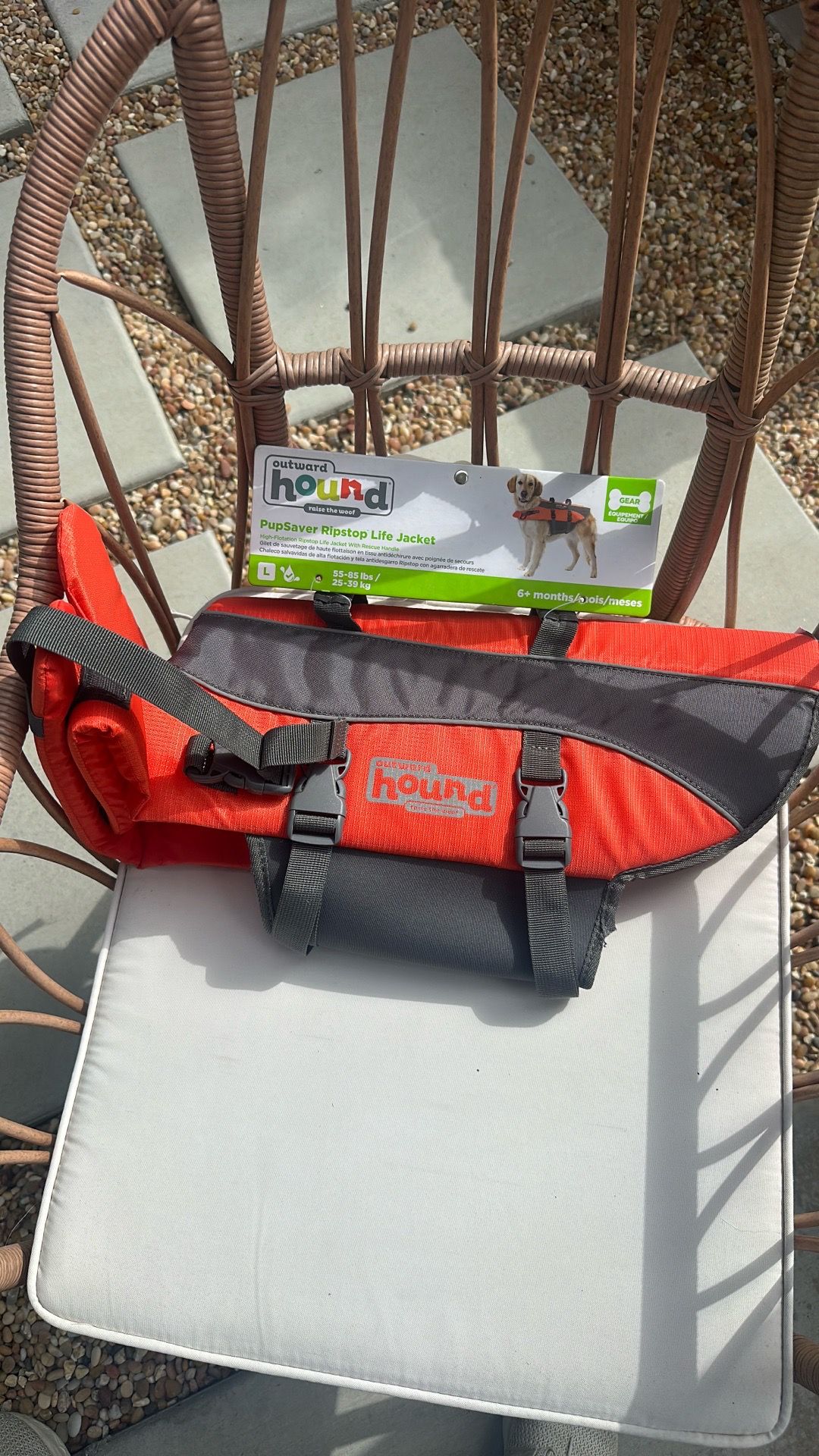 Large dog life jacket