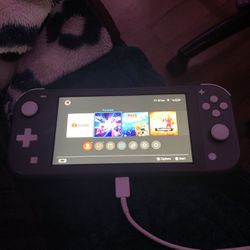 Nintendo switch light grey