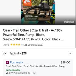 Used Ozark Electrical Pump