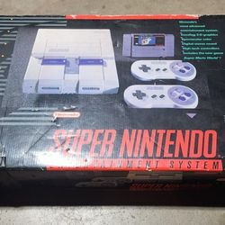 Super Nintendo Original Box Only 