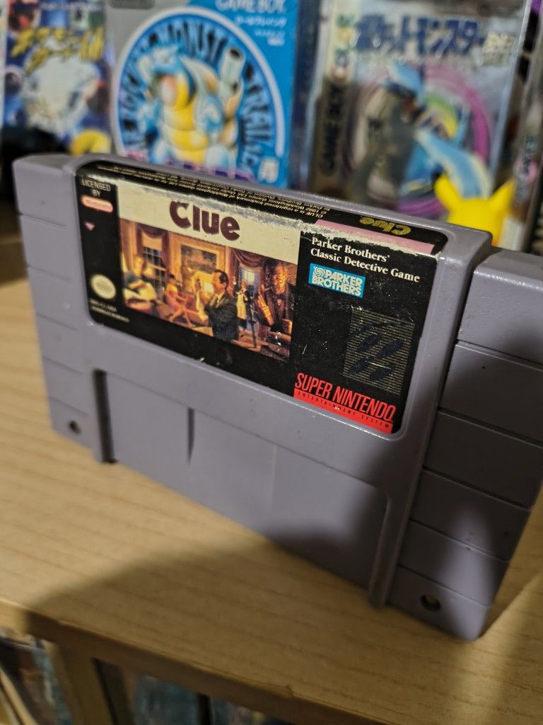 Clue Super Nintendo (Loose)