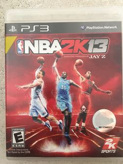 PS3 NBA 2K13