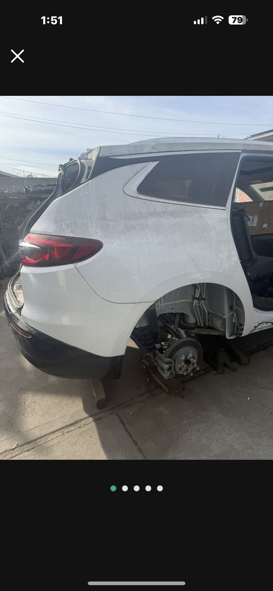 2022. Buick En Clave Quarter. Panel. Rh. Lh. Part