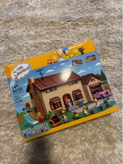 Simpsons set retired 2523 pieces brand new