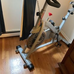 48” x 42 x 21” H- STATIONARY INDOOR SCHWINN BIKE