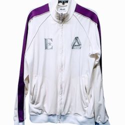 Palace x Elton John Rare White Velour Track Jacket Size M Palace Skateboards