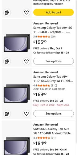 Samsung Tablet A9+5G