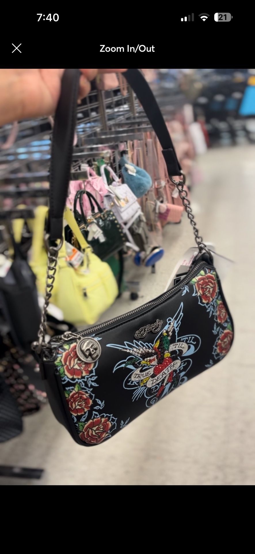ED HARDY SHOULDER BAG