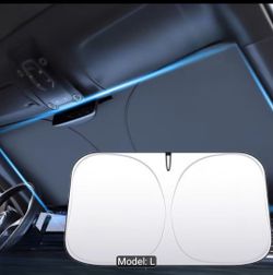 Car Windshield Sun Shade - Reflective Heat Blocker (Universal Fit)