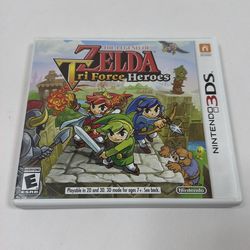 Nintendo 3ds The legend of Zelda Tri force heroes