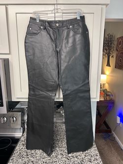 Harley-Davidson 38-10  Black Leather Pants