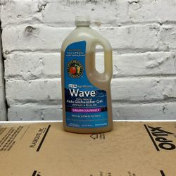 Wave Auto Dishwasher Gel Organic Lavender 40 Fl Oz Bottle New Old Stock