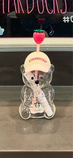 Starbucks pink Bearista cup