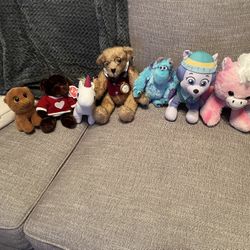 Several Stuffed Animals