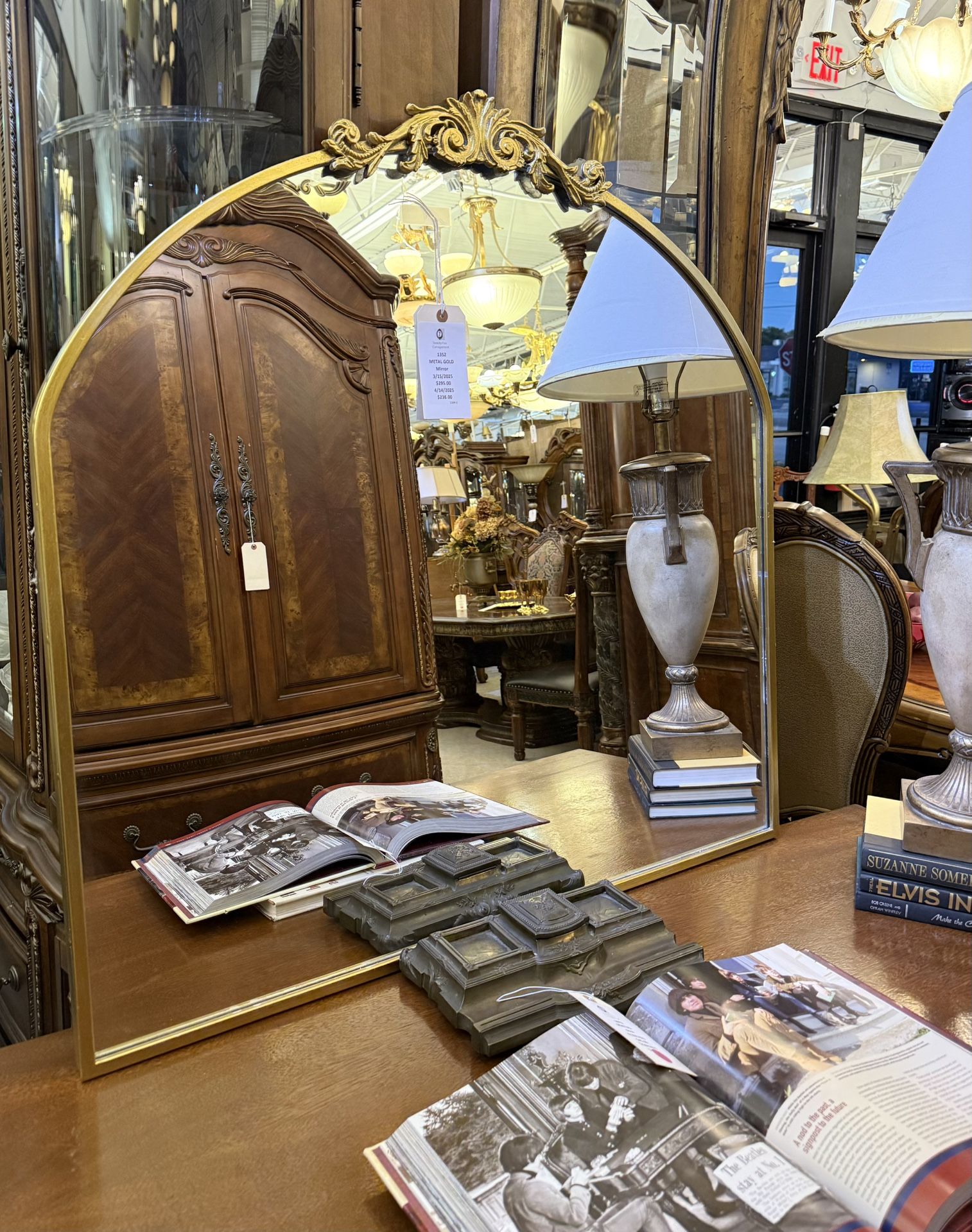 Metal Gold Mirror - 50% OFF OFFER!!!