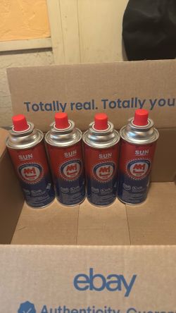 Sun butane cans