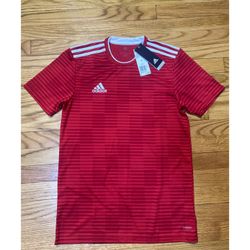 adidas Condivo 18 Jersey Red & White Men’s Sz Small New! 