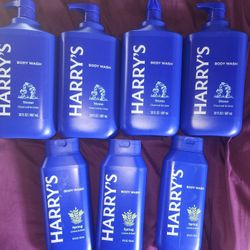 Harrys Body Wash Lot Bundle 