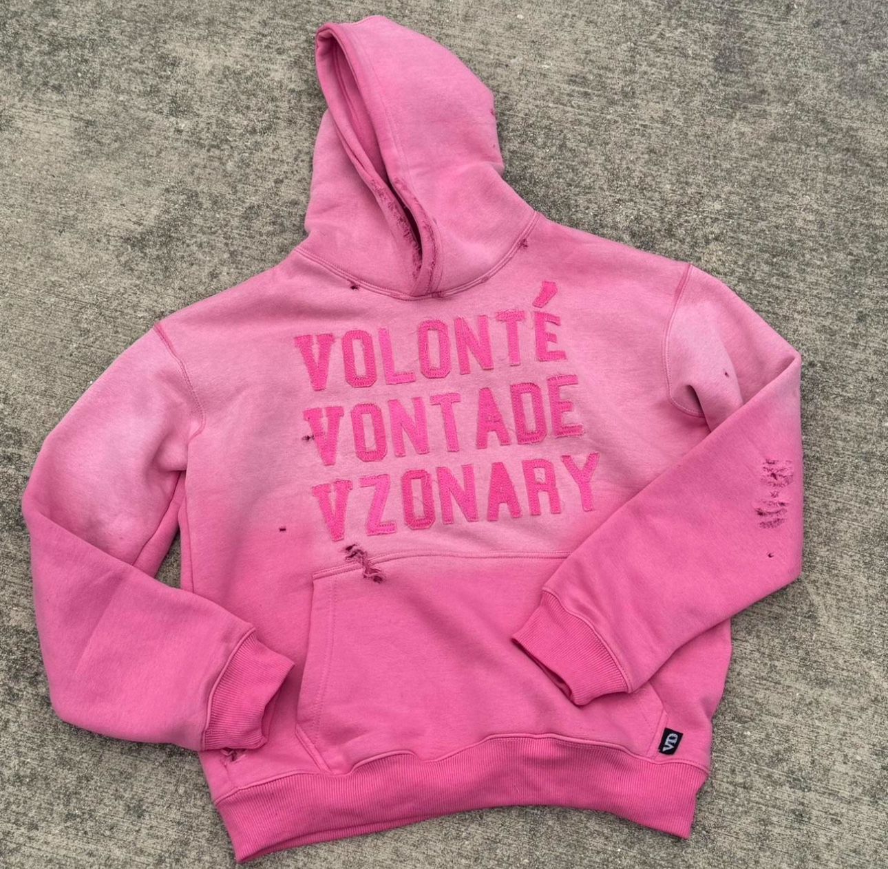 Pink Vzonary Dept Hoodie
