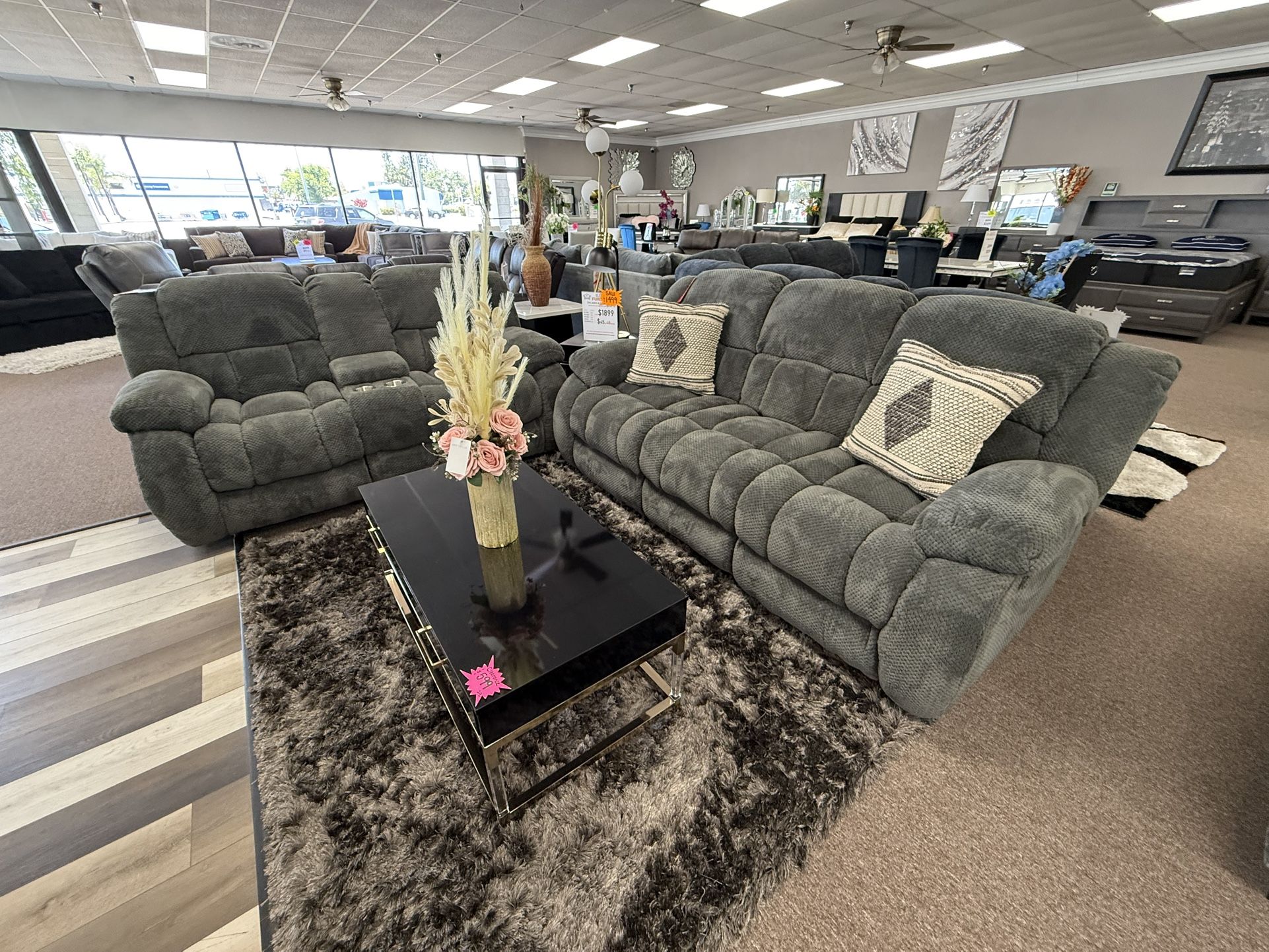 2 Pc Sofa And Loveseat
