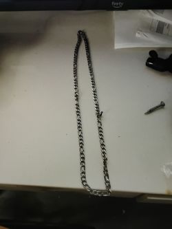 Silver necklace