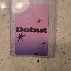 KATSEYE debut lyric card