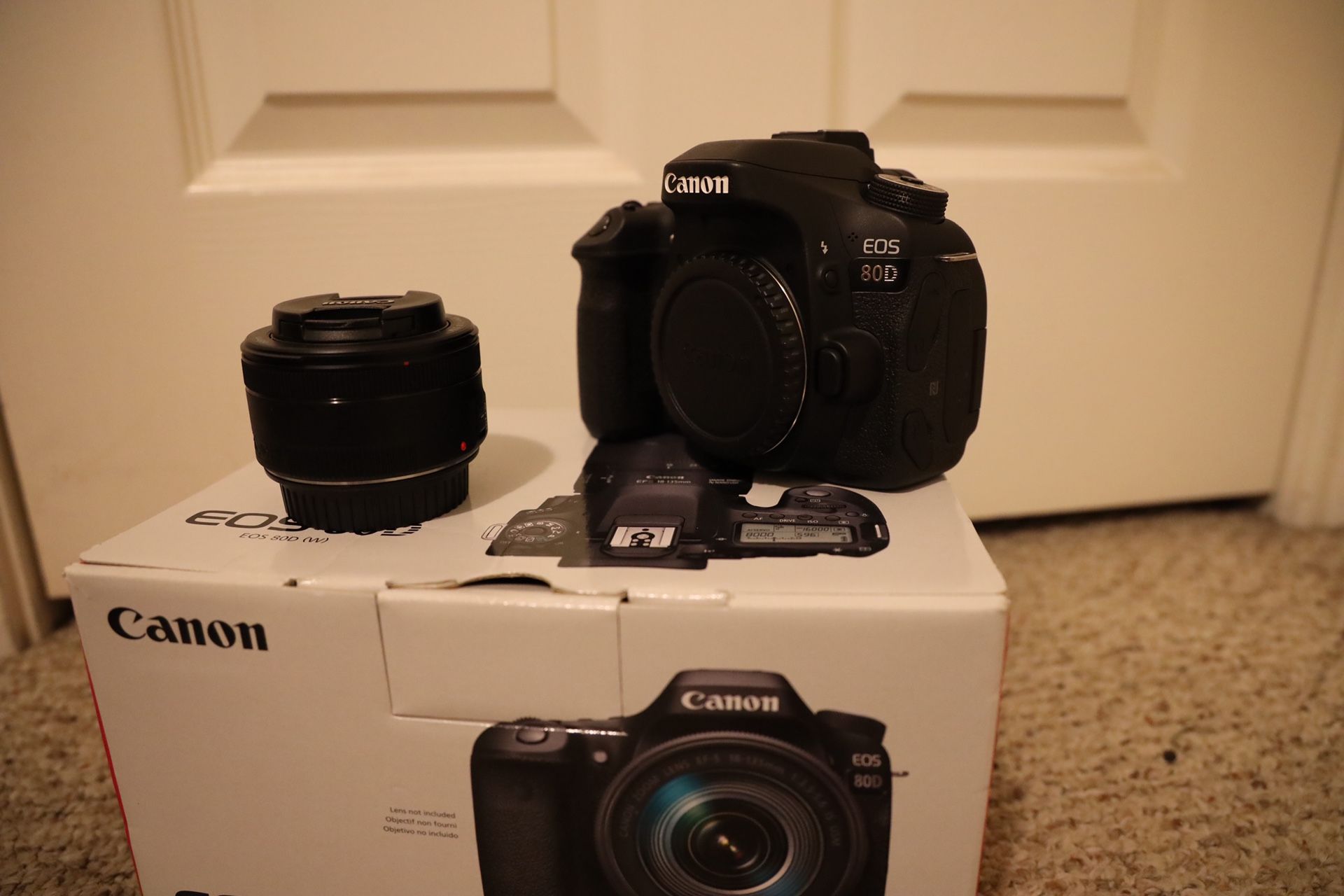 Canon 80D with 50mm