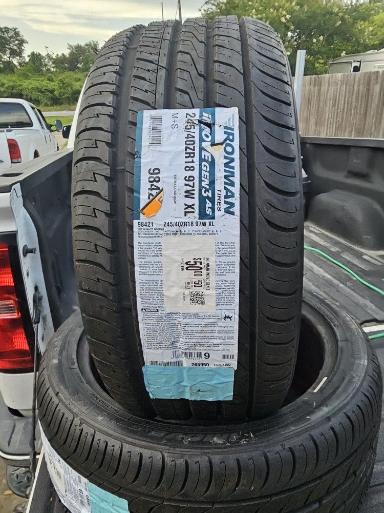 Brand New Tires