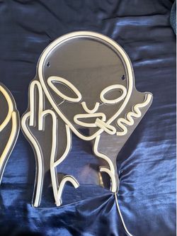 Alien LED sign