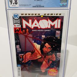 Naomi #1 CGC 9.8 First 1st Appearance of Naomi CW Show Key Issue