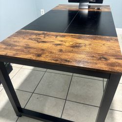 Tribesigns 70.8”Executive Desk, Large Office Computer Desk 