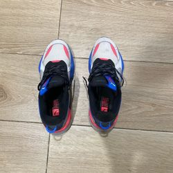 Puma RS-X Grey, Blue, pink Size 9.5 Shoes
