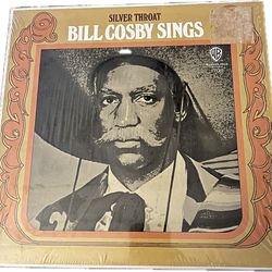 EUC Bill Cosby Sings Silver Throat Vinyl Album 