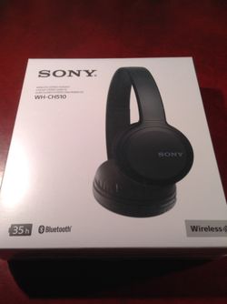 SONY WIRELESS HEADSET NEW NEVER OPENED WH-CH510