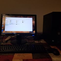 Hewlett Packard Desktop Computer 