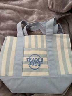 Trader joes Tote bags blue
