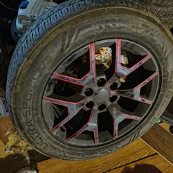 20 inch 6 lug Chevy rims