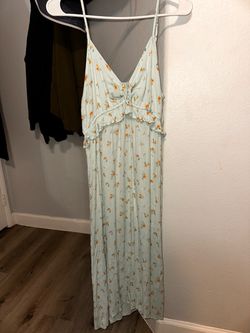 Floral Maxi Dress with Ruffle Detail
